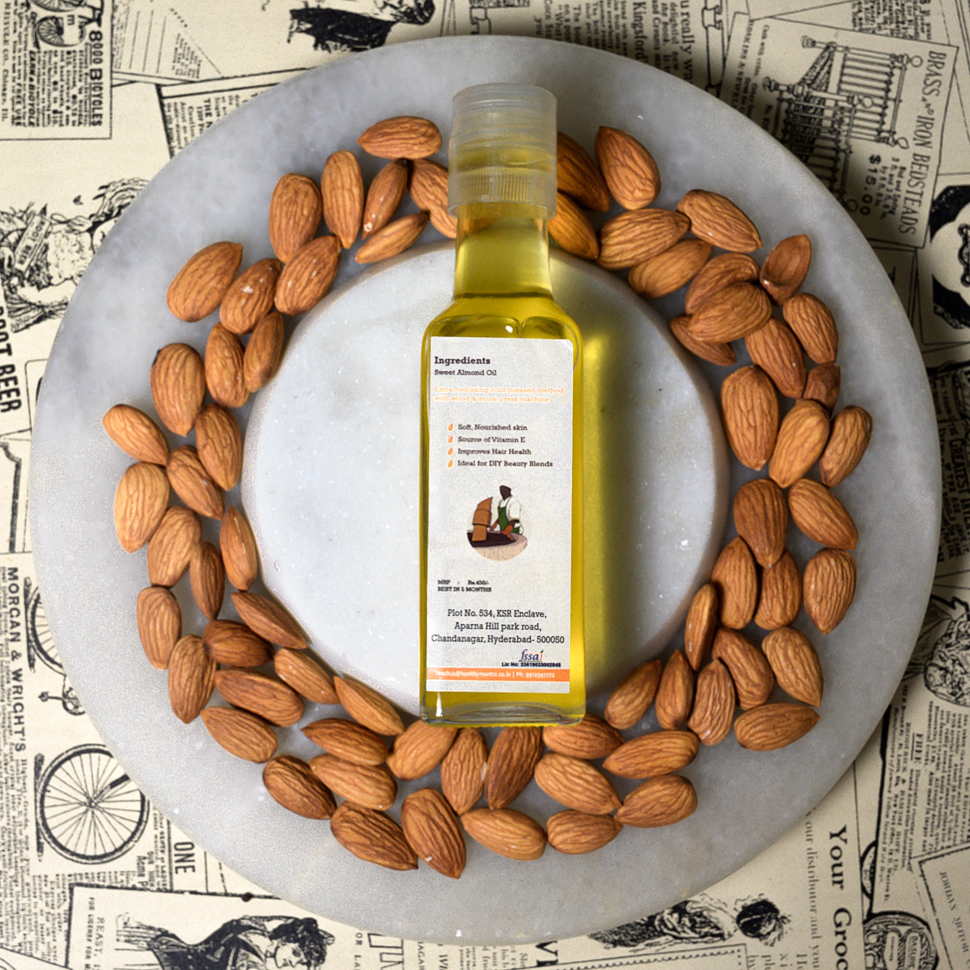 Wood Cold Pressed - Almond Oil