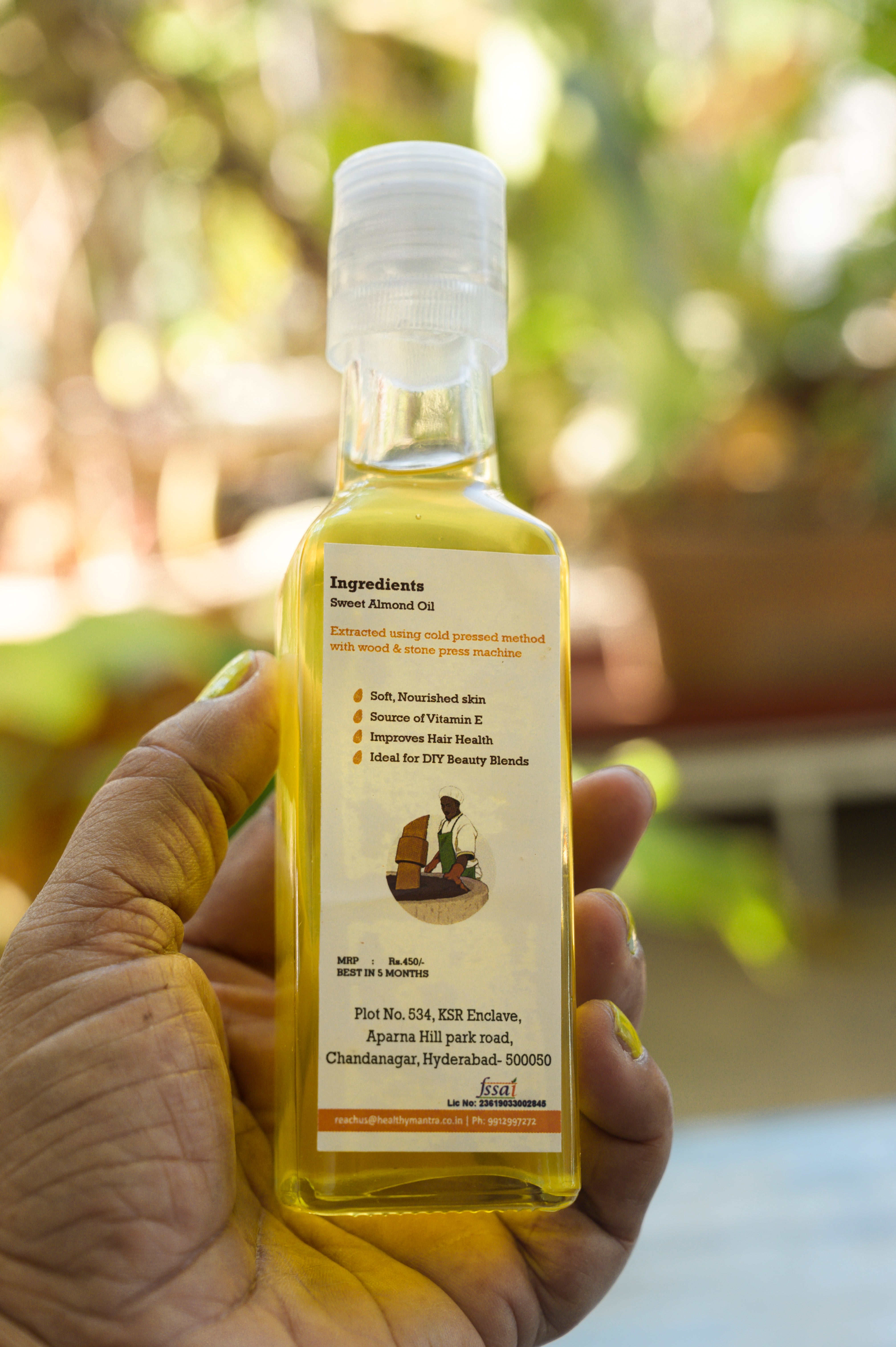 Wood Cold Pressed - Almond Oil