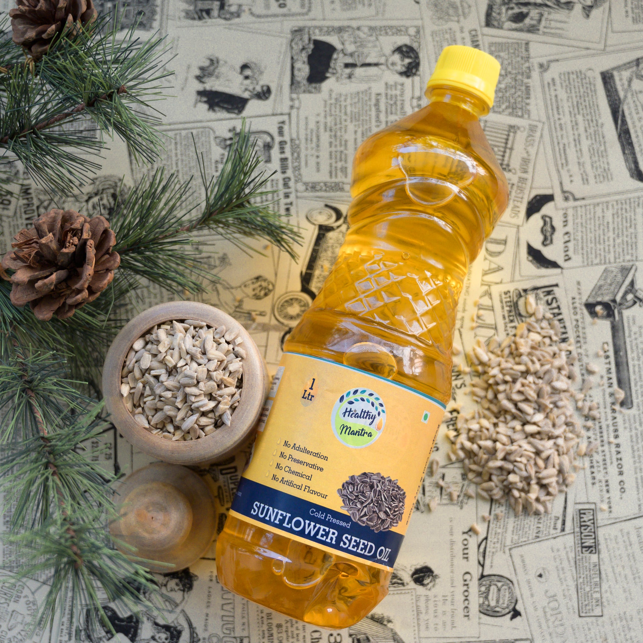 Wood Cold Pressed - Sunflower Oil